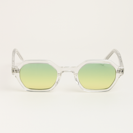 Green and Yellow Octagon
